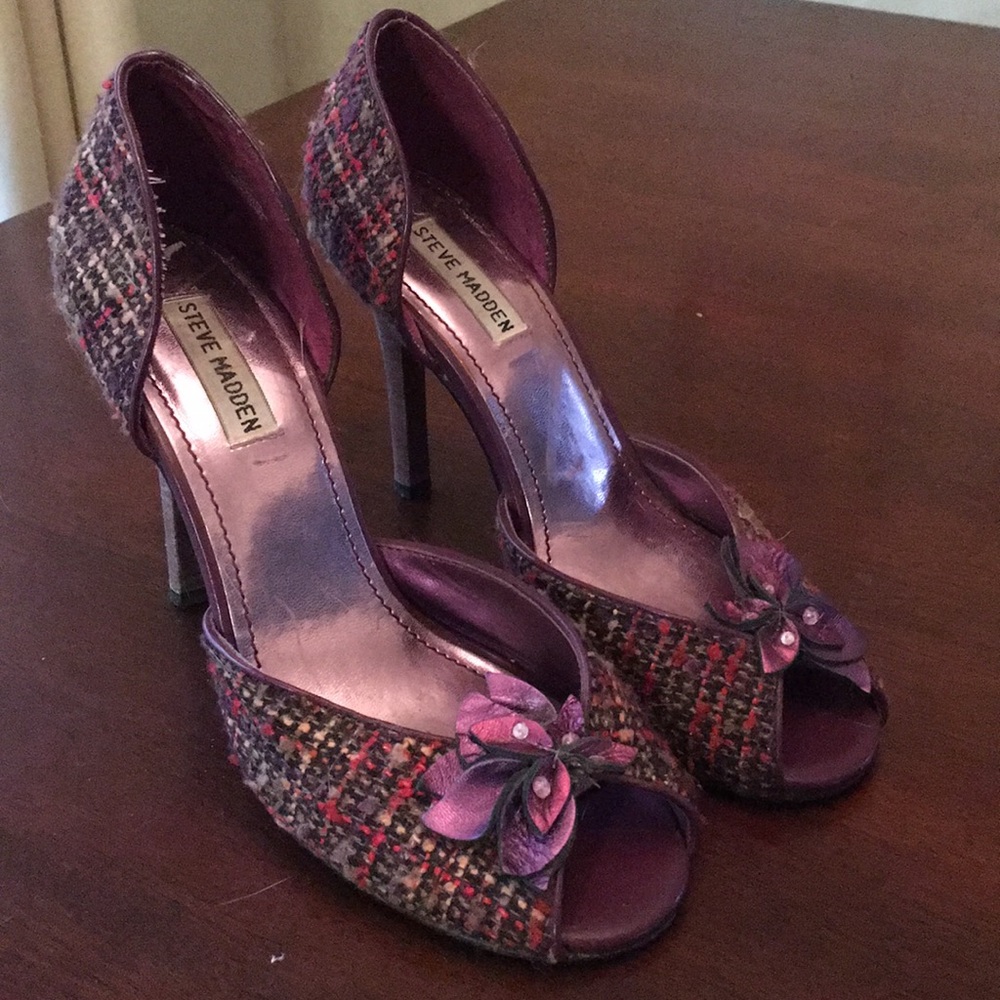 Peep Toe Steve Madden Heels